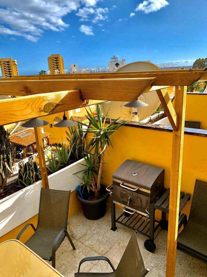 Lux Lovely 3 Bedroom Duplex With Solarium In Centre Of Playa Las Americas Arona  Eksteriør billede